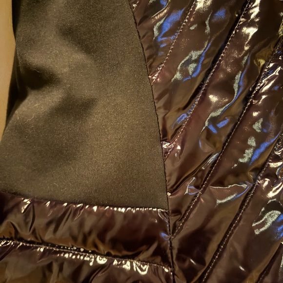 Blanc Noir Quilted Jacket Shiny Black - Picture 11 of 13